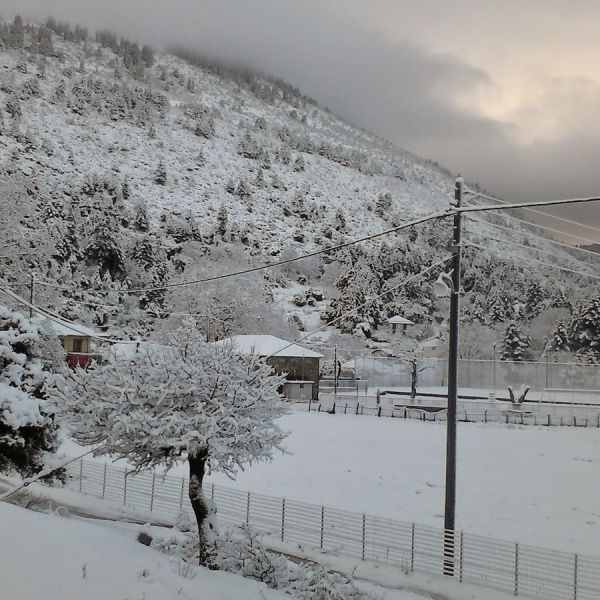 Γιαννιώτι - Το χωριό μας χιονισμένο - Μάρτιος 2022