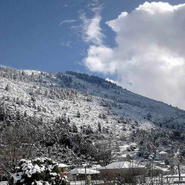 Γιαννιώτι - Το χωριό μας με χιόνια